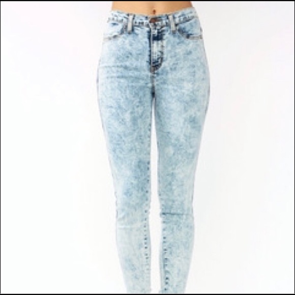 PacSun Denim - Acid Wash Skinny Jeans